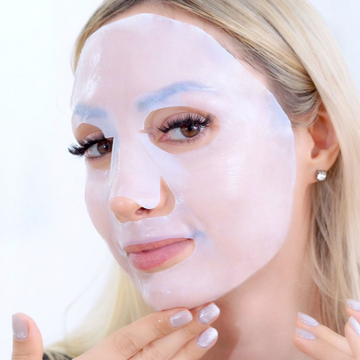 BIOHD SKIN Nano Collagen Coconut Sheet Mask, Bio-Cellulose Hydrating Facial Mask, K-Beauty Self Care, Soft & Smooth Skin Feel, 5 Sheets (1.69 fl oz)