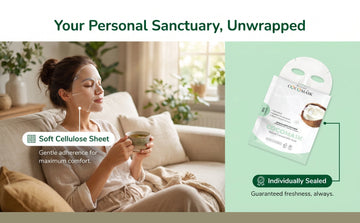 bakuchiol face mask korean skin care ritual banner