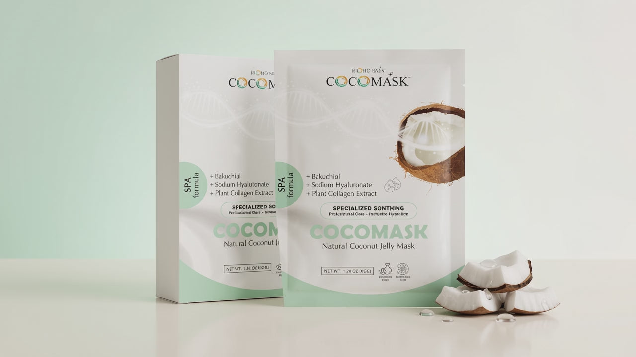BIOHD SKIN coconut jelly face mask video 3