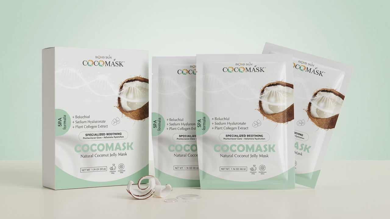 BIOHD SKIN coconut jelly face mask video 1